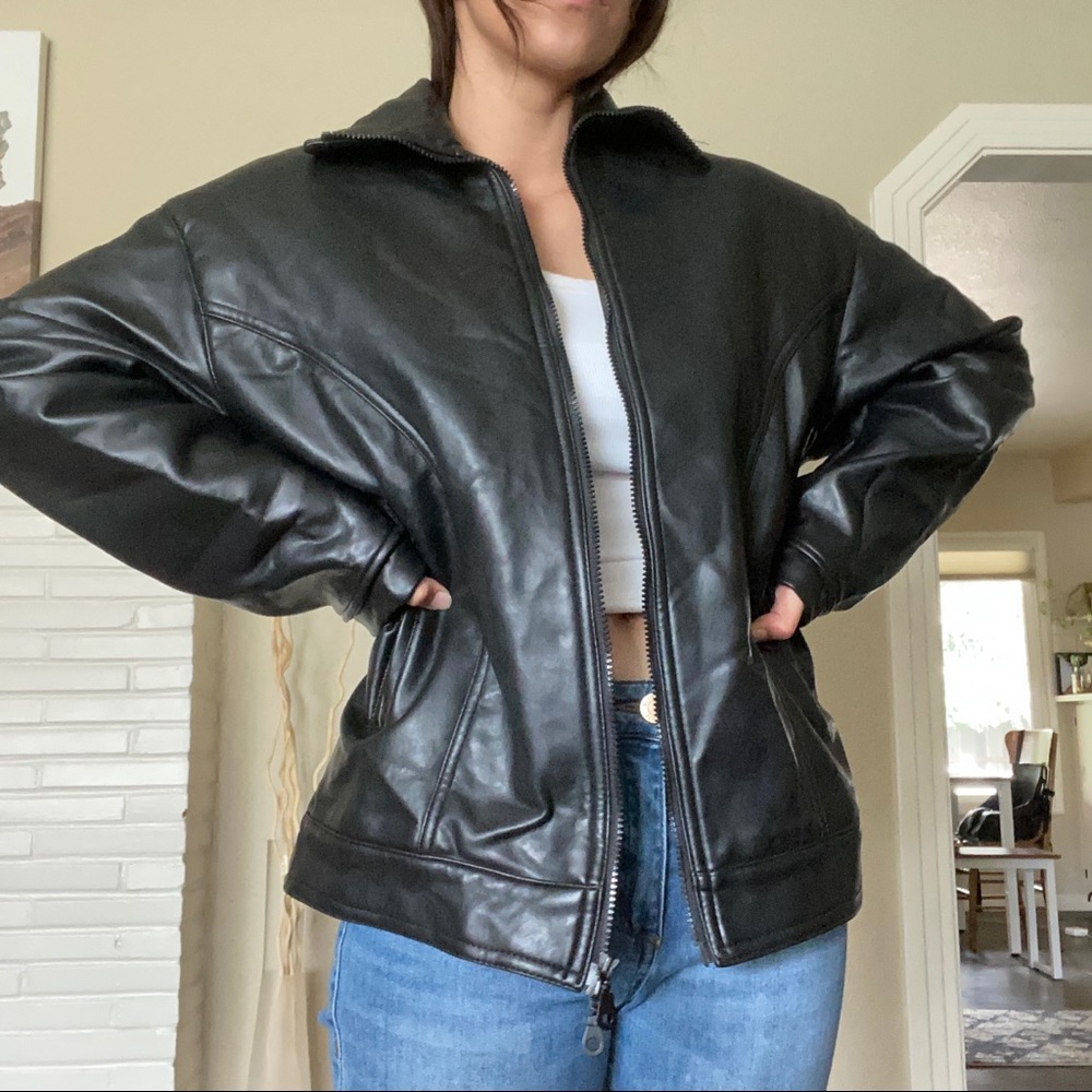 GV HANDMADE|Leather Jacket|Black|Genuine Leather